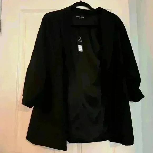 Fashion Nova Jackets & Blazers - Fashion Nova The Celine Blazer Black Medium Work Office